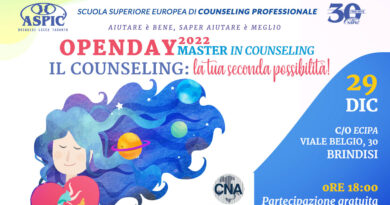 II OPEN DAY 2021 MASTER IN COUNSELING